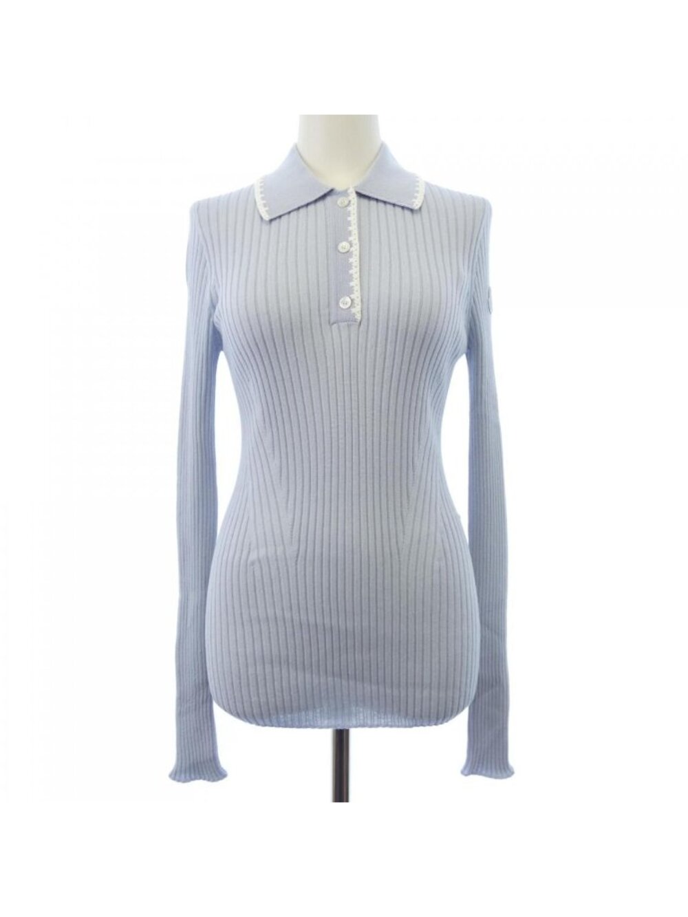 Moncler Knit Sweater Blue